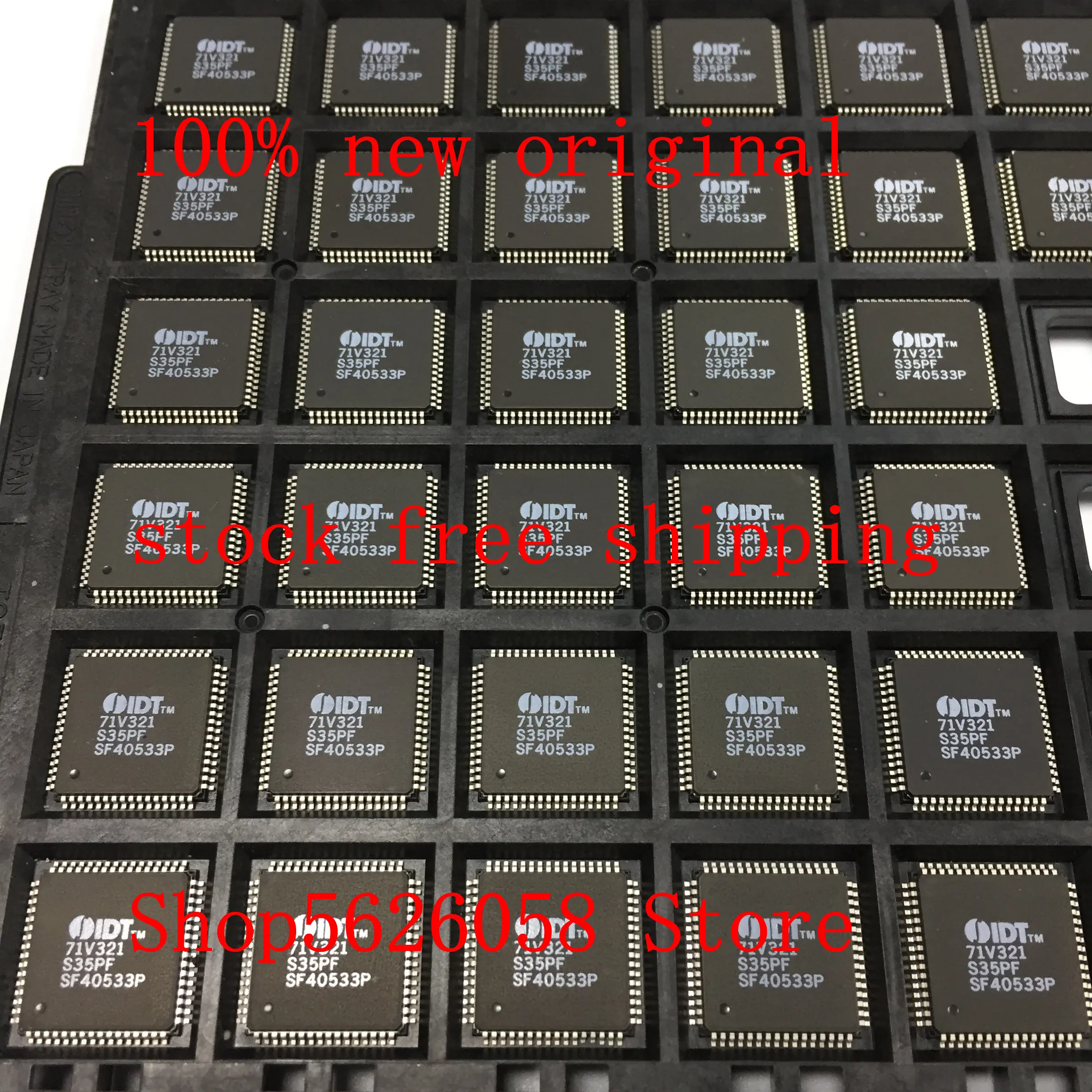 

IDT71V321S35PF IDT82V3255TFG QFP 100% new original 1PCS/LOT
