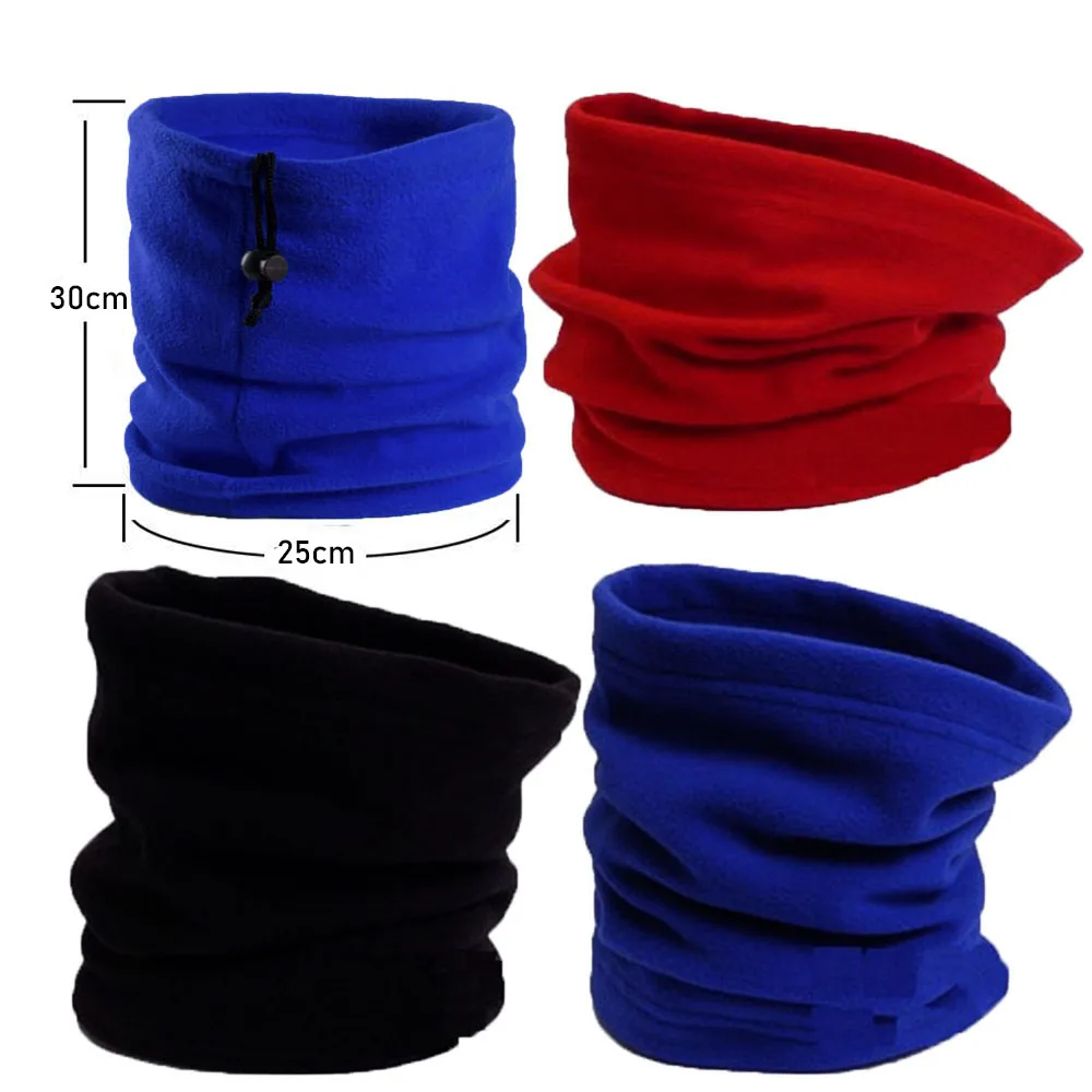 Hiking Scarf Camping Neck Tube Cycle Polar Fleece Outdoor Sport Balaclava Snood Neck Gaiter Warmer Cycling Camping Face Cover