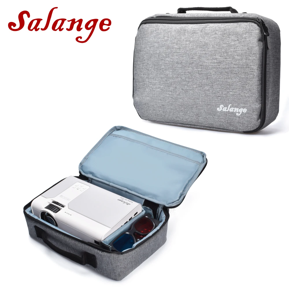 Borsa Da Viaggio Espandibile Per Videoproiettore – In Poliestere, Antiurto, Con Organizer Per Accessori, Ideale Per Casa E Trasferte