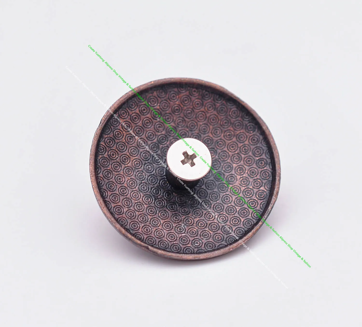 10pcs 30mm Antique Copper Sun Flower Beige Turquoise Leathercraft Belt Accessories Wallet Case Conchos For leather Screwback