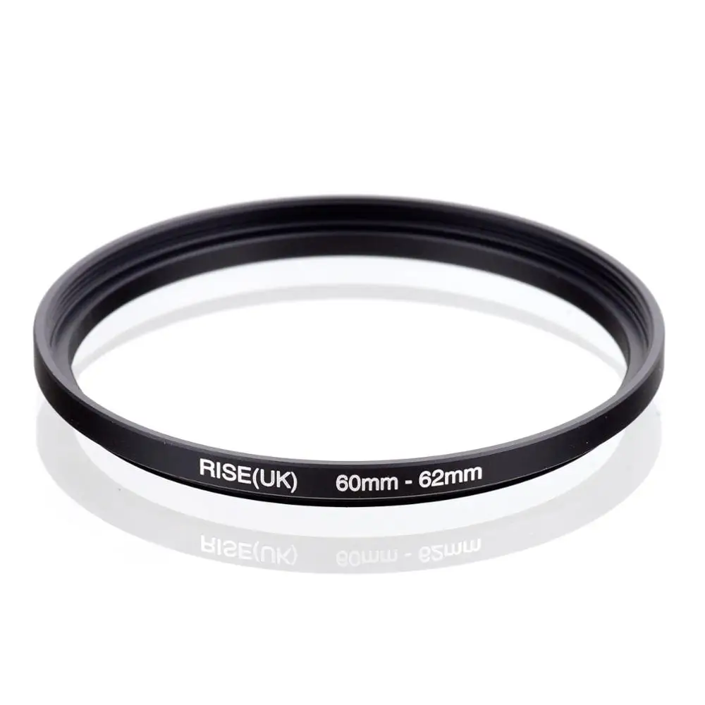 RISE(UK) 60mm-62mm 60-62 mm 60 to 62 Step up Filter Ring Adapter