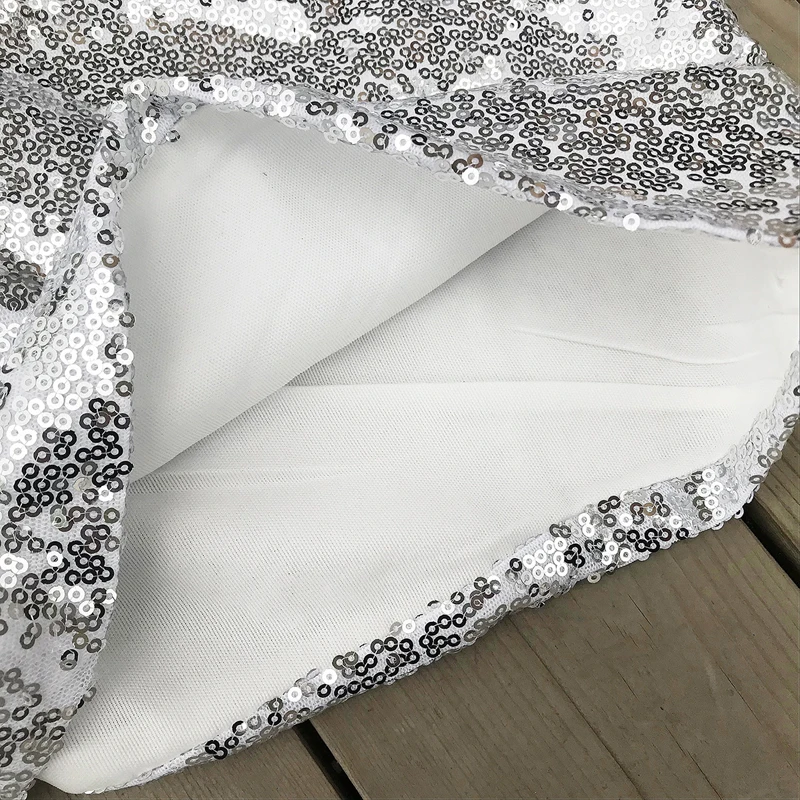 Sexy Silver High Waisted Sequin Shorts O-Ring Zip Front Bodycon Shorts with Pockets Rave Bottoms Festival Clothing Booty Shorts