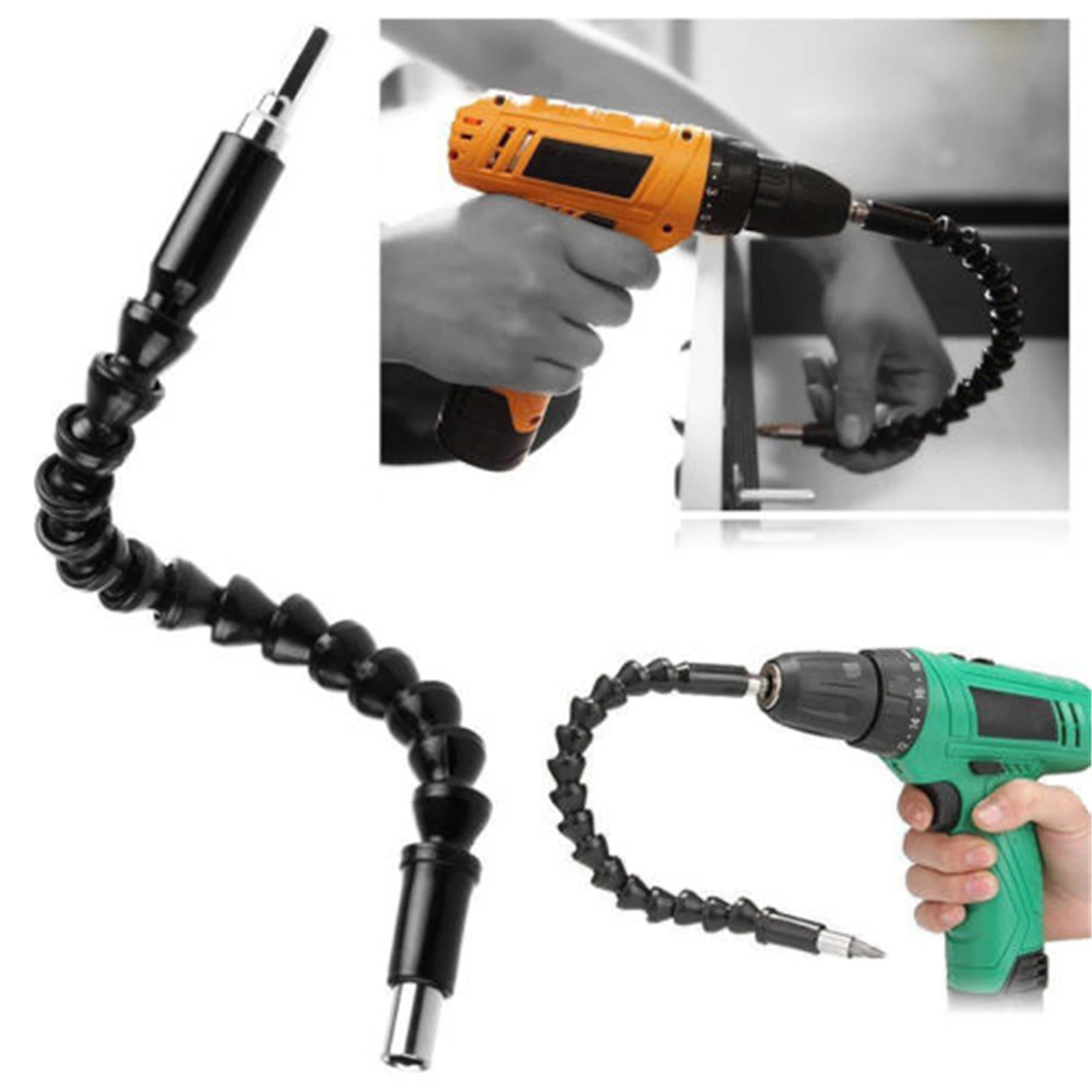 295mm Flexible Shaft Bits Extention Screwdriver Bit Holder Connect Link Electronics Drill 1/4