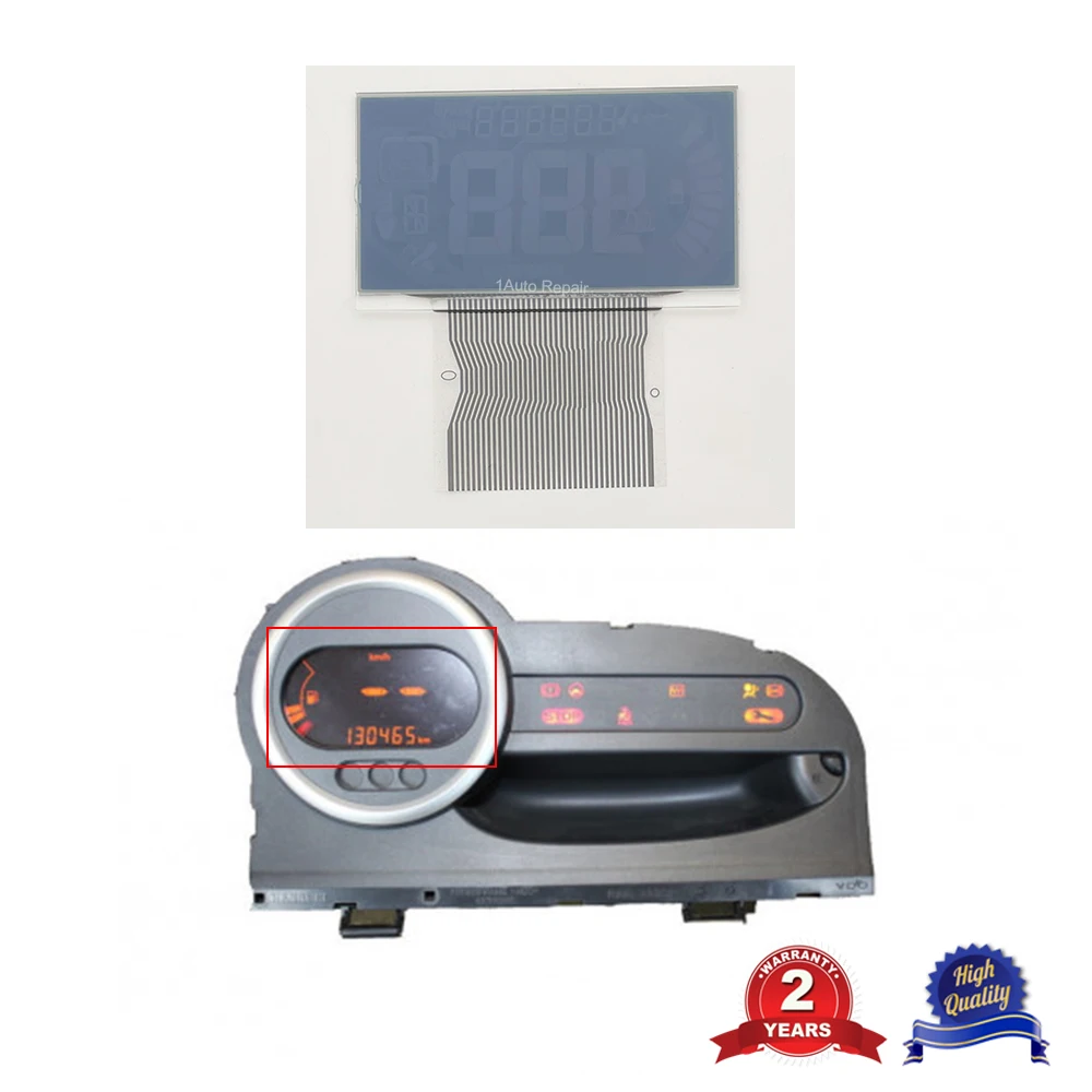 Instrument Cluster Screen LCD Display for Renault Twingo II 2 MK2 2007-2012 Speedometer Dashboard