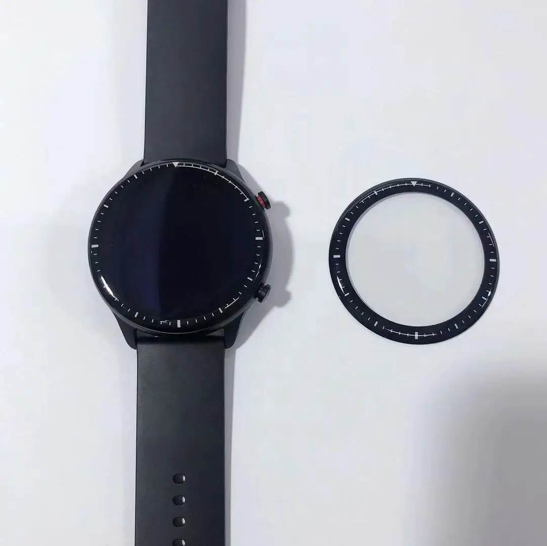 3D Curved Edge Full Cover Película Protetora Para Xiaomi Mi Watch Color/Color Sports Edition Protetor de Tela Resistente a Riscos
