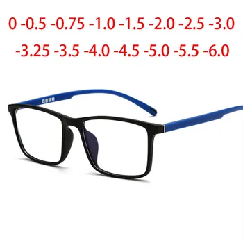 Duże kwadratowe okulary korekcyjne kobiety mężczyźni Ultralight komputer biznesowy Optical Glasse