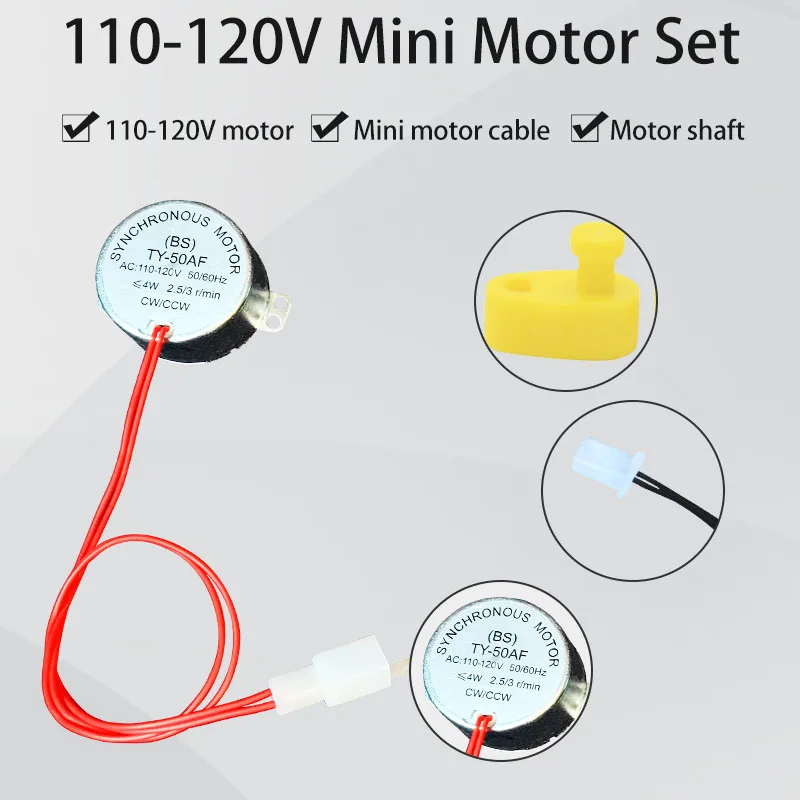 Incubator part AC12V/110V/220V and DC 12V Motor suit for mini incubator Turn The Eggs Tray