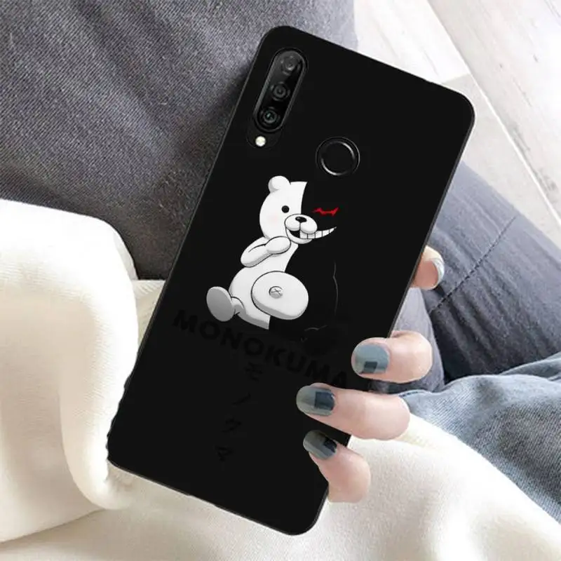 MaiYaCa милый чехол для телефона Kumamon Danganronpa Monokuma для Huawei Honor 10 i 8X C 5A 20 9 10 30 lite pro Voew 10 20 V30