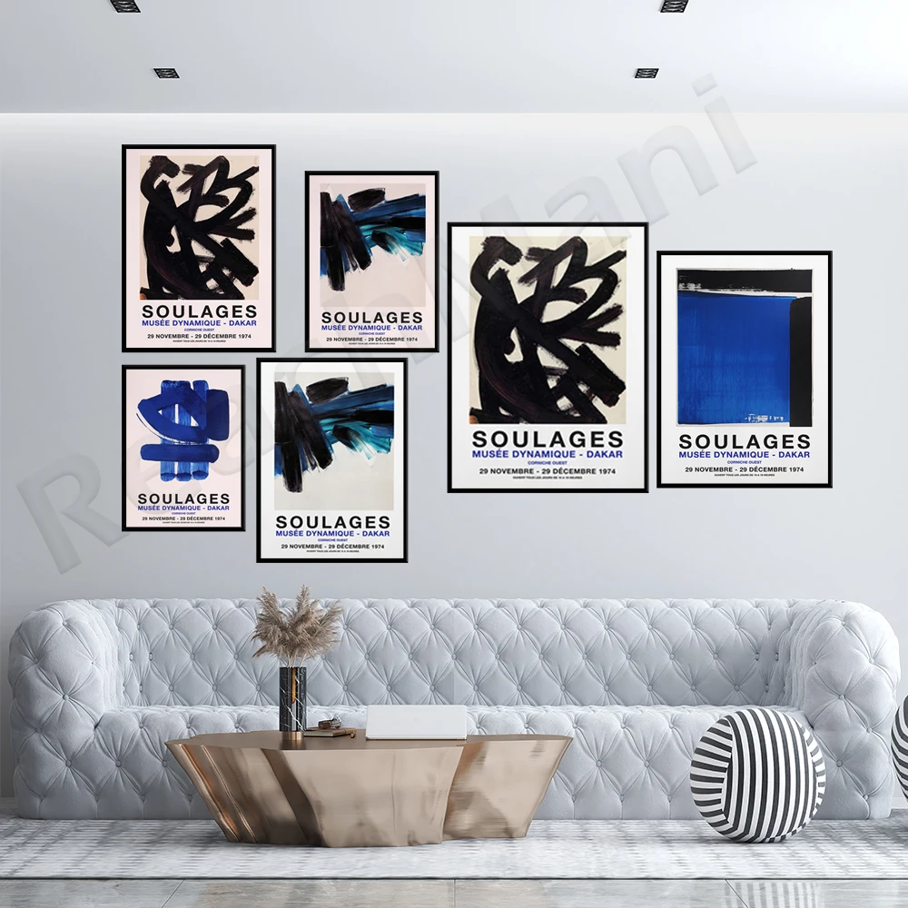 

Pierre Soulages Printable Wall Art | Exhibition Poster | DOWNLOAD IT NOW!