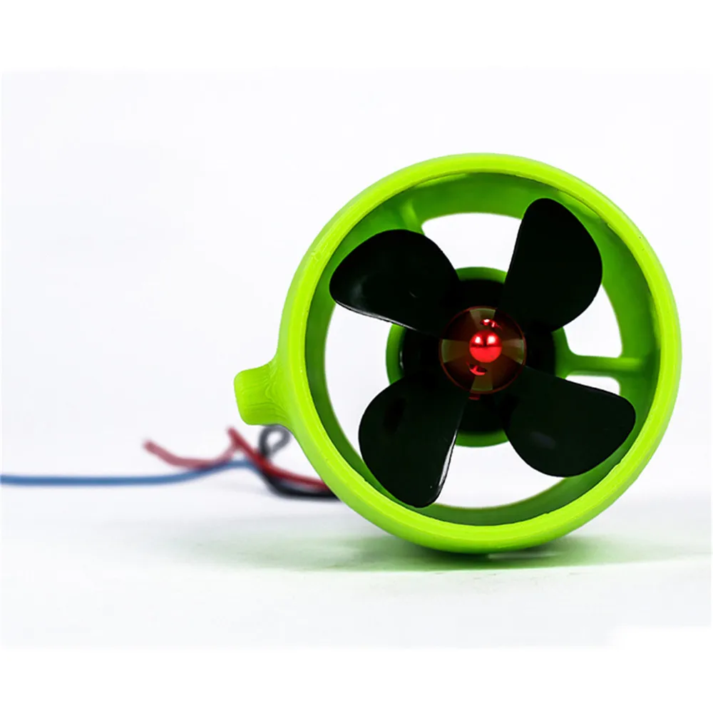 12V-24V 20A Underwater Thruster CW CCW Motor 4 Blades Propeller Propulsion 30-200W Motor for ROV RC Bait Tug Boat Parts