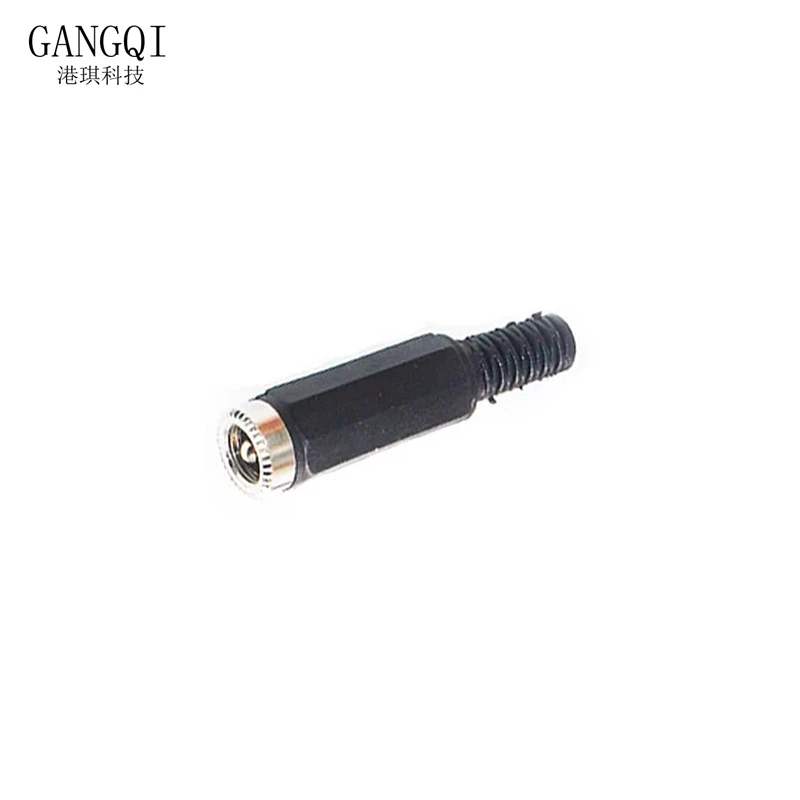 10 قطعة تيار مستمر ذكر تيار مستمر أنثى موصلات تيار مستمر السلطة جاك محول القابس كاميرا تلفزيونات الدوائر المغلقة نظام الأمن DIY بها بنفسك Cctv Accessories2.1/2.5*5.5 مللي متر #2