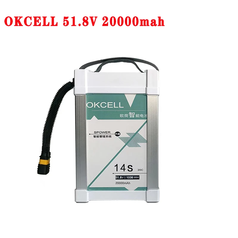 Original OKCELL 51.8V 14S 20000mah Battery for Agriculture Drone