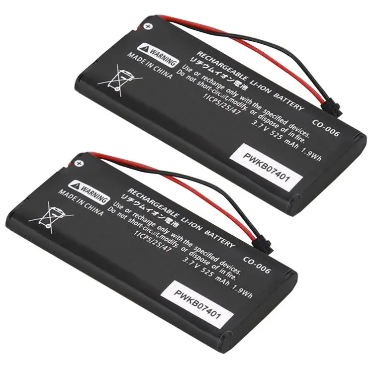 2X Pin Sạc Li-ion 525Mah Cho Công Tắc NS Joy-Con Chơi Game Bộ Điều Khiển Trò Chơi Pin Sửa Chữa Điện Pin