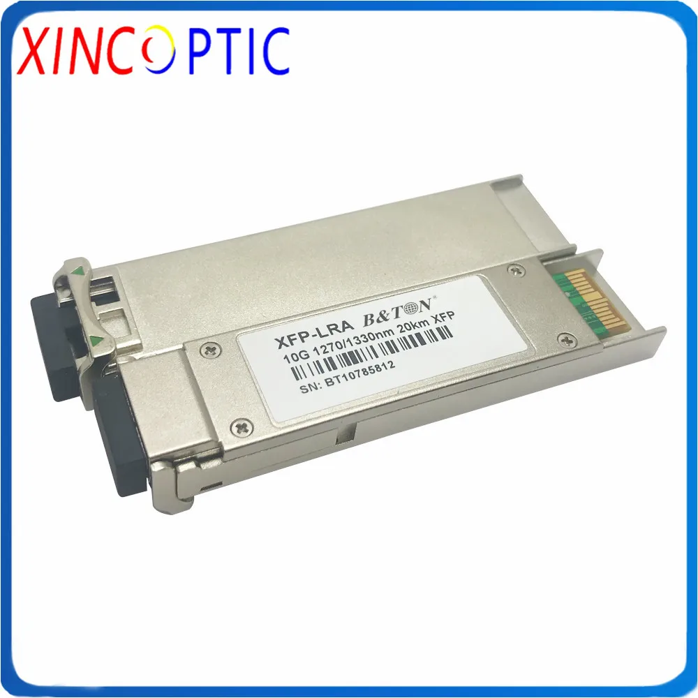 10Gbps XFP 20/40/60KM Bi-Directional Optic Transceiver,SM Single Fiber BIDI 10G WDM XFP 1270/1330nm LC Fiber Module with DOM