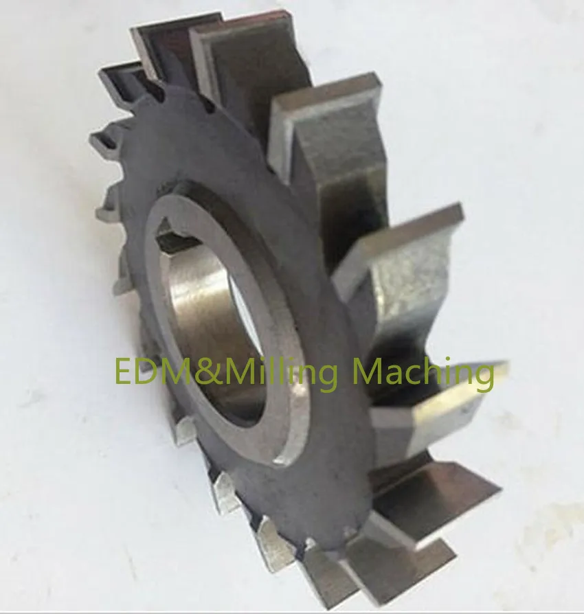 1X Spiral Mill Machine Parts Three-sided Milling Cut Tungsten Steel CNC Tooth Saw 60*4