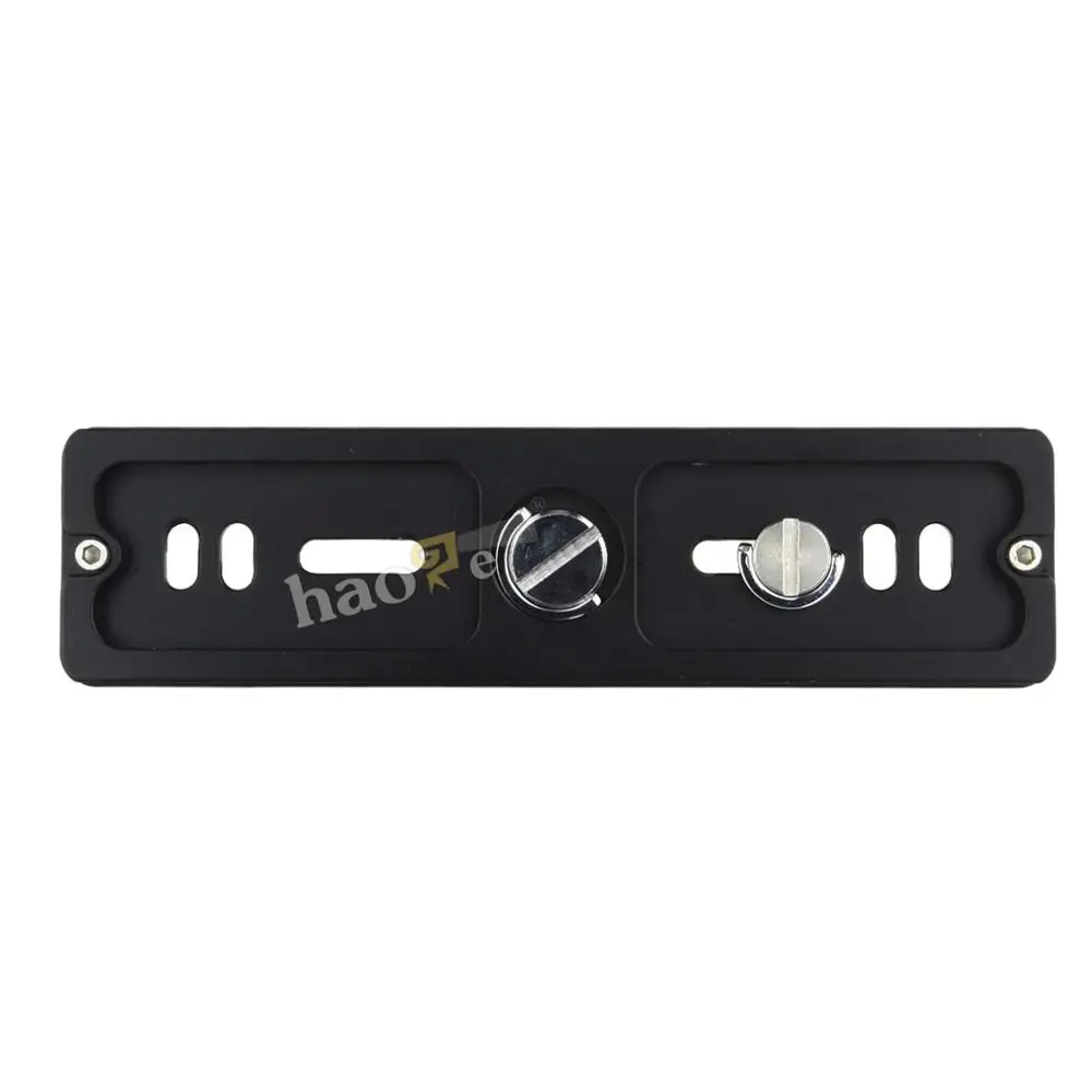 БЫСТРОРАЗЪЕМНАЯ пластина Haoge 150 мм QR с двумя ласточкиными хвостами и D-образным кольцевым винтом подходит стандарту Arca-Swiss для шаровой головки штатива