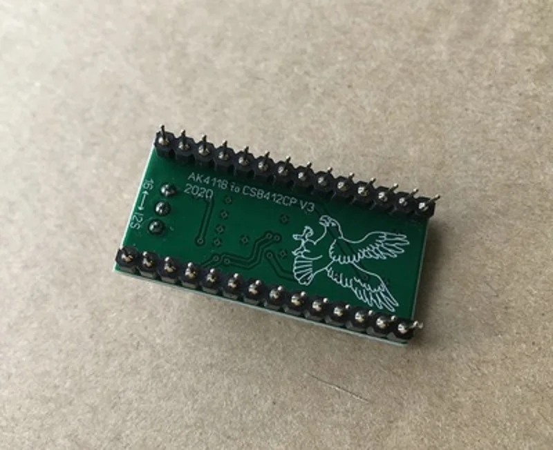 Módulo DIR9001 AK4118 WM8804 a CS8412