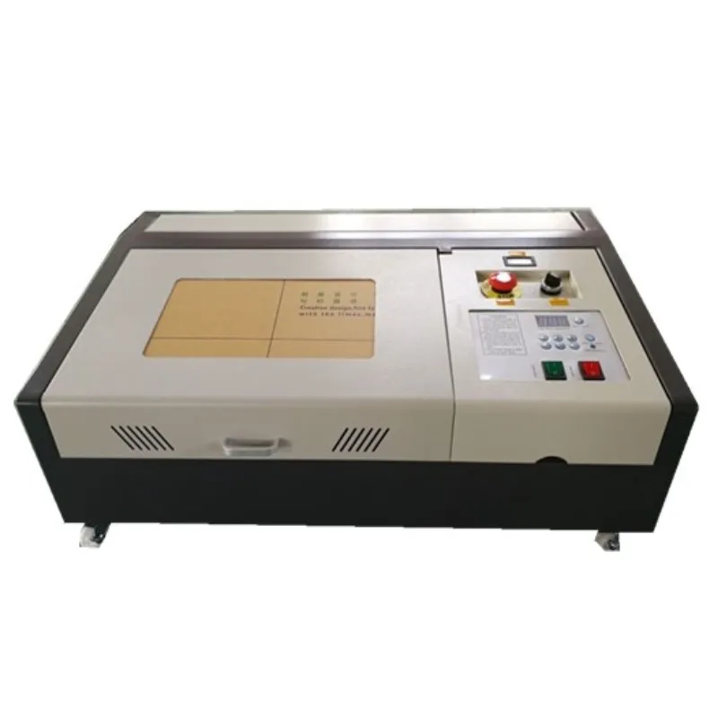 50w CO2 Cnc Laser Engraver Printer Wood Cutter All-in-one Laser Printer Laser Engraving Machine 300*200mm