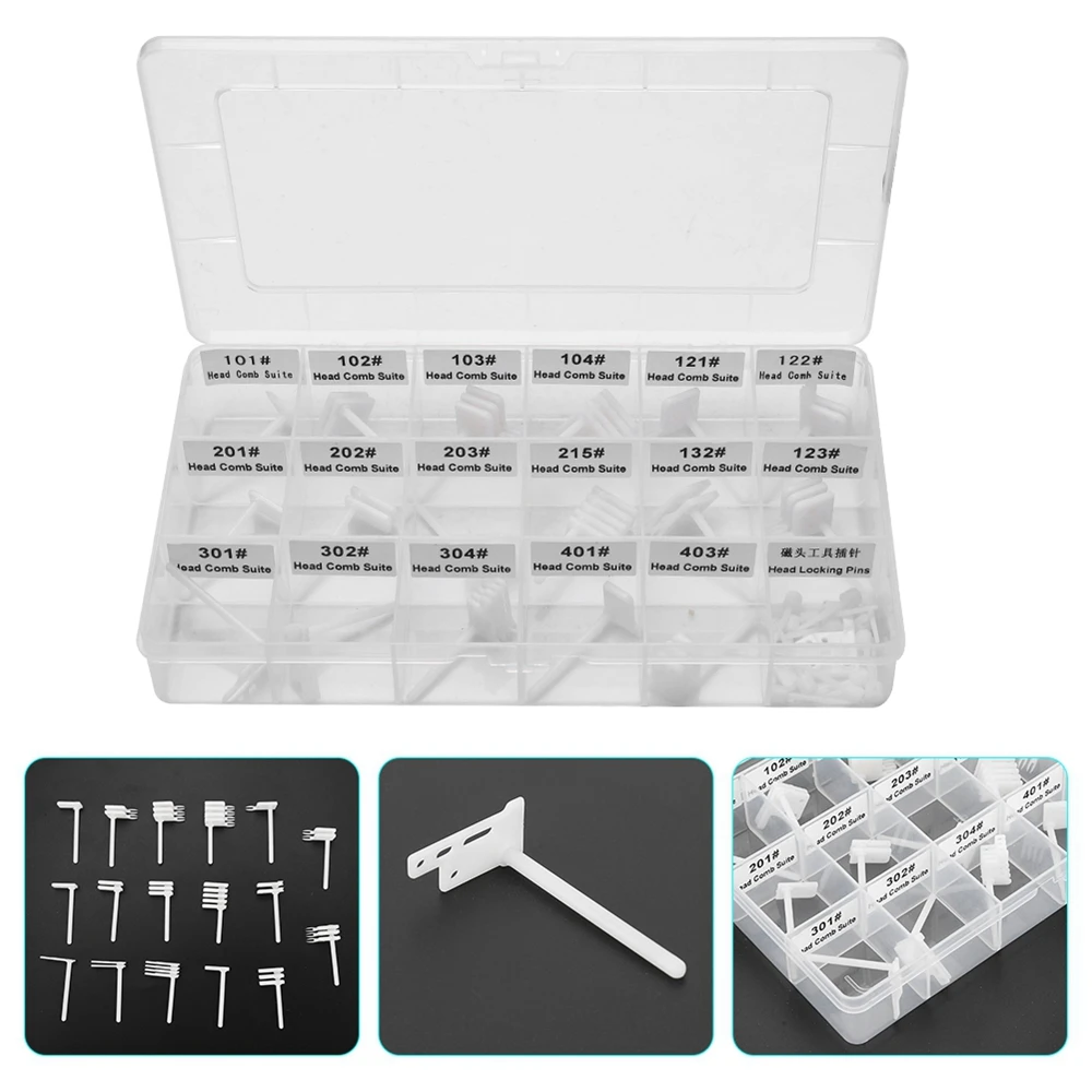 50PCS Hard Drive Repair Head Replacement Tools Magnetic Head Change Kit for SAS and SCSI of 2.5/3.5 inches,with Non-dust Cloth1