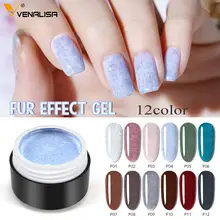 60 Color Gel UV Nail Polish with Glitter #6