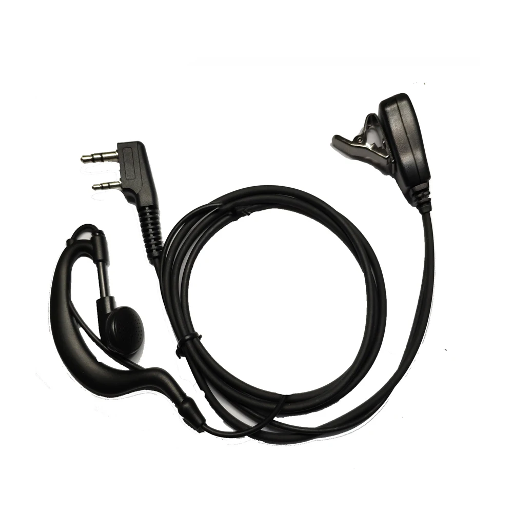 

Two Way Radio Earpiece Earhook Walkie Taklie Earpiece For Baofeng UV-5R TK-208