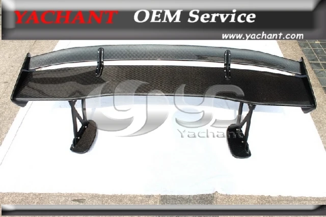 Carbon Fiber VTX Type-5 Style Rear Spoiler with FRP Fiber Glass Legs Fit For 2008-2013 Nissan R35 GTR