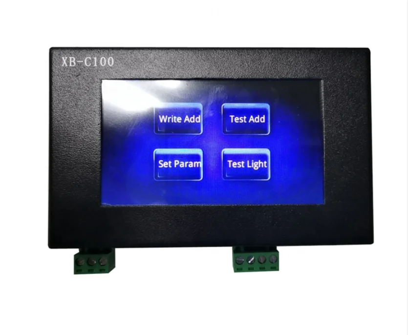 DMX512  Touch screen Address code writer ; TM512/SM16512/ UCS512/GS8512 etc Address writer ,for DMX512  code writers