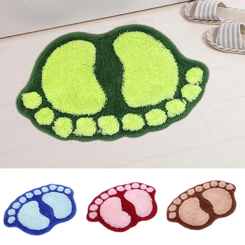 5 alfombrillas de baño estampadas, alfombra de baño antideslizante, Tapete de baño Para Banheiro, Alfombra de baño, alfombras de baño, Mini alfombrillas de microfibra
