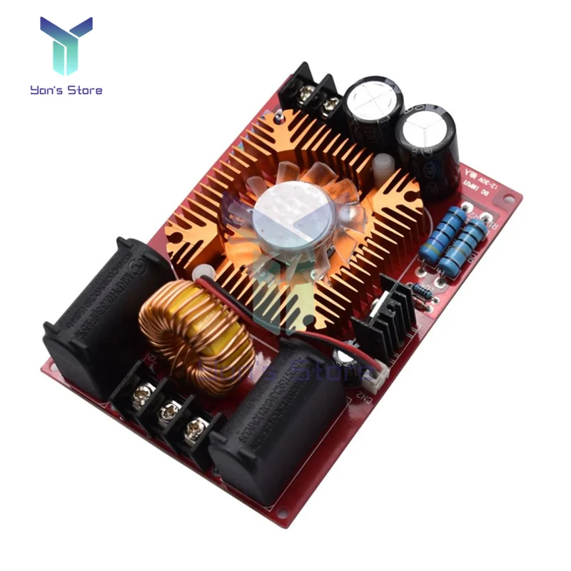 DC 12-30V ZVS Drive Board Module Tesla Coil Flyback Driver /SGTC/Marx Generator Ignition Coil with High Voltage Package 15A 250W