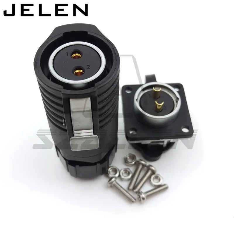 High Quality DC Volt M20 2 3 4 5 7 9 12 Pin Circular Industrial Male&Female Plug And Socket Solar Energy DC Waterproof Connector