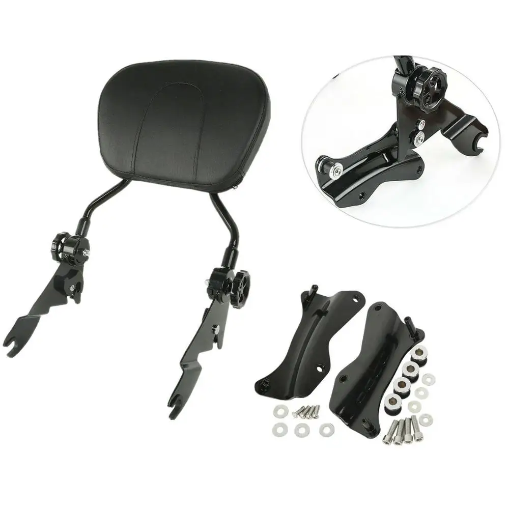 

Motorcycle 4 Point Docking Kit Sissy Bar Backrest For Harley Touring Road King Street Electra Glide 2014-2020 2019 FLHX FLHT