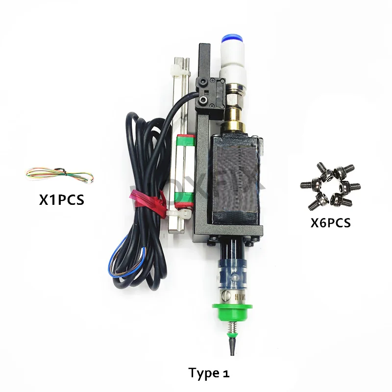 SMT HEAD Nema8 hollow shaft stepper for pick place head SMT DIY mountor 5mm special connector nozzle rotary joint