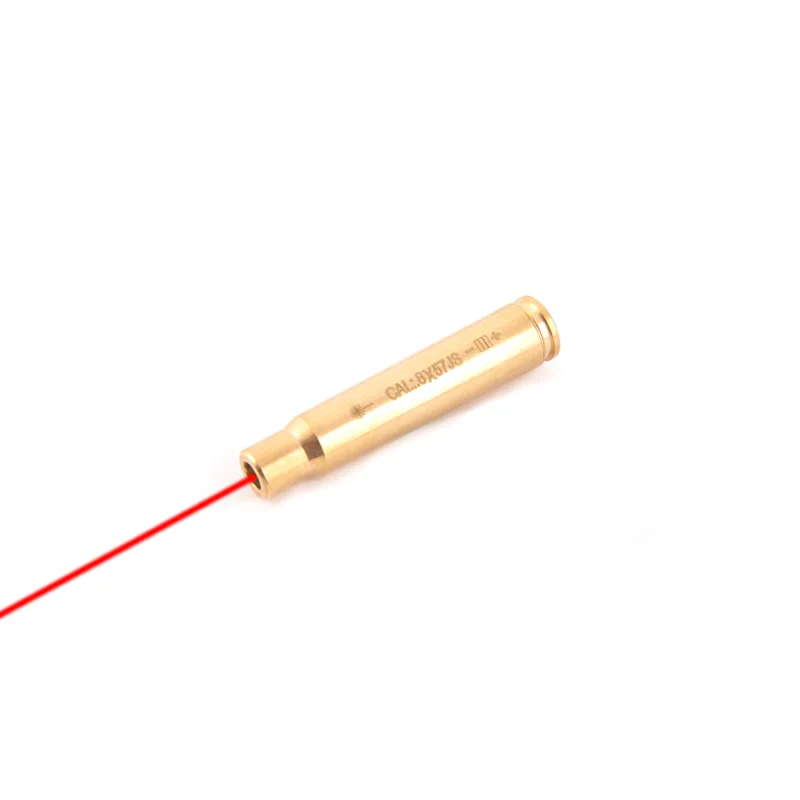 8x57 JS Laser Boresighter 8x57JS Caliber Laser Bore Sighter Cartridge Red Boresighter Collimator