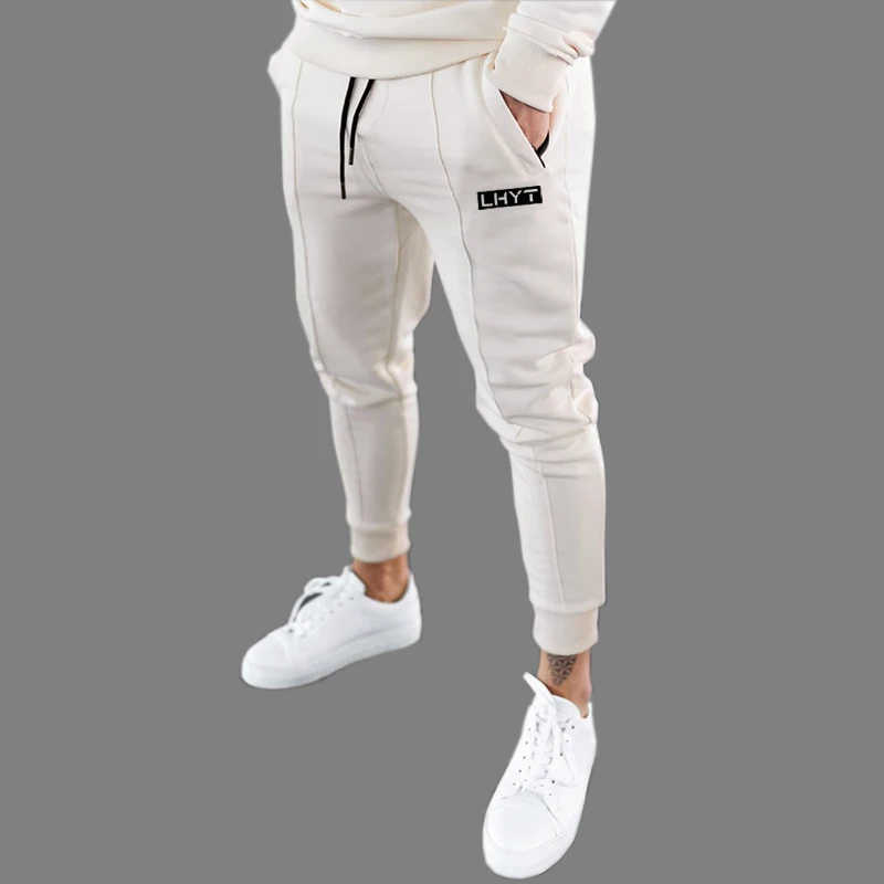 Pants Men Joggers Sweatpants 2021 Streetwear Trousers Fashion Printed Muscle Sp…