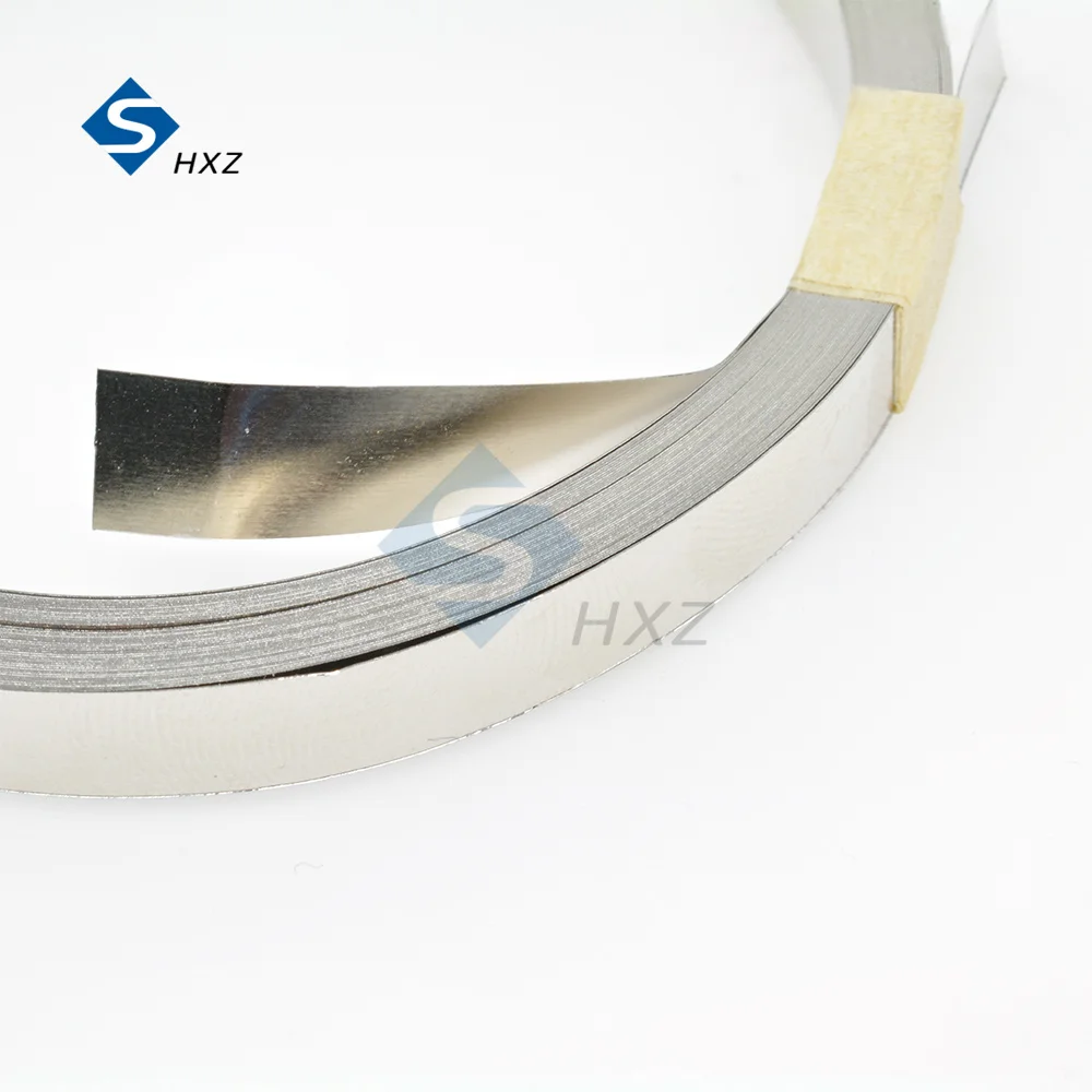 Length 10m / Thickness 0.1mm / Width 8mm or 7mm Special Nickel-plated Steel Strip for Spot Welding of 18650 Lithium Battery Pack