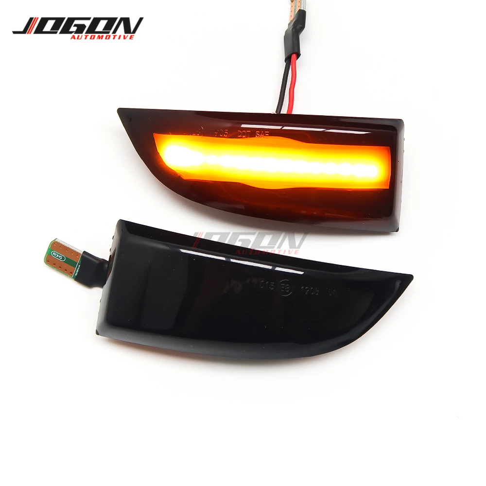 LED Dynamic Turn Signal Light Mirror Sequential Indicator Lamp For Renault Megane MK3 Scenic Fluence Latitude Safrane Laguna III