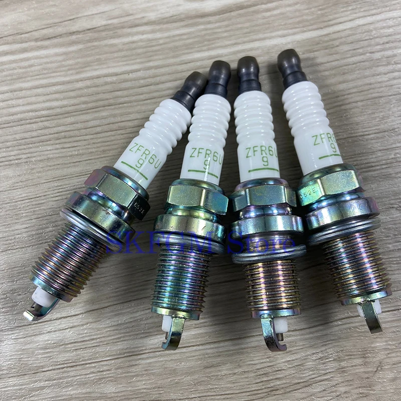 4PCS Spark Plug For Chevrolet Cruze Sonic Epiac Vauxhall Opel Astra Zafira 55569865