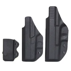 IWB Kydex Holster GL 17 31 43 43X Holster 9mm Mag Pouch Concealed Carry Case tactical hunting outdoor shooting Accessories