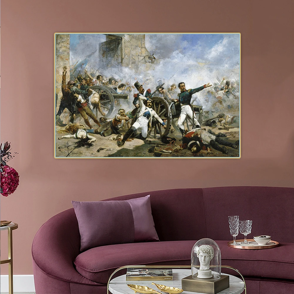 Citon Joaquin Sorolla《May 2nd》Canvas Art Oil Painting Artwork Poster Picture Decorative Wall Living Room Decor Home Decoration