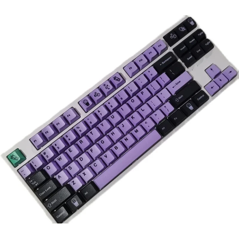 Taro Keycaps DYE Sublimation Keycap For Mechanical Keyboard Cherry Profile Plant Key Cap PBT GH60 DZ61 GK61 TKL 145keys