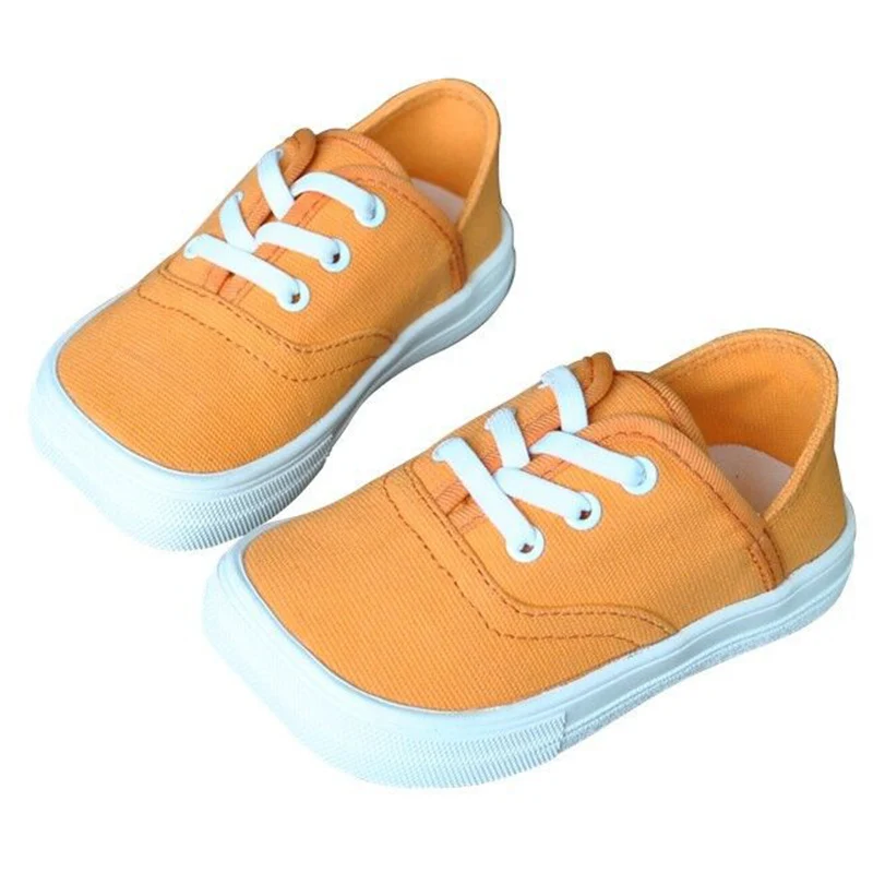 

Loafers canvas shoes for children breathable kids sneakers for boys girls casual shoes non-slip candy colors breathable sneakers