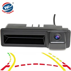 CCD Dynamic Trajectory Trunk handle Rear Camera For Cayenne Audi A4 A4L A6 A6L A7 A5 Q7 Q5 Q3 RS5 RS6 A3 A8L Mirror Rearview Cam