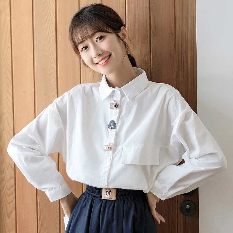 Cheap wholesale 2021 spring summer autumn new fashion casual ladies work women Blouse woman overshirt female OL Py1379