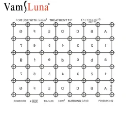 10PCS Th 5th Generation Marking Grid Paper For Head Body Eye Lattice Radio Frequency Beauty Paper