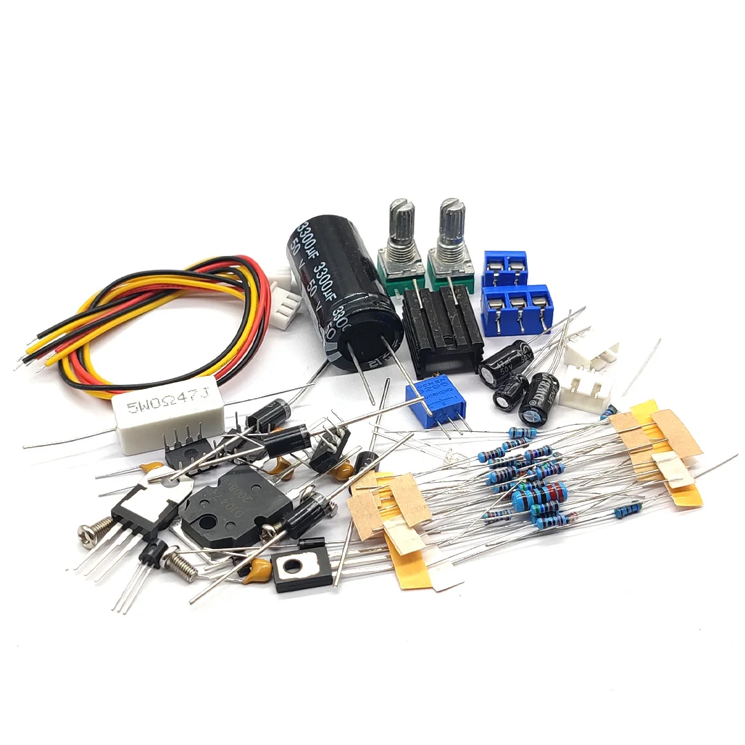 0-30V 2mA-3A DC Regulated Power Supply DIY Kit Continuously Adjustable Current Limiting Protection Voltage Regulator Set