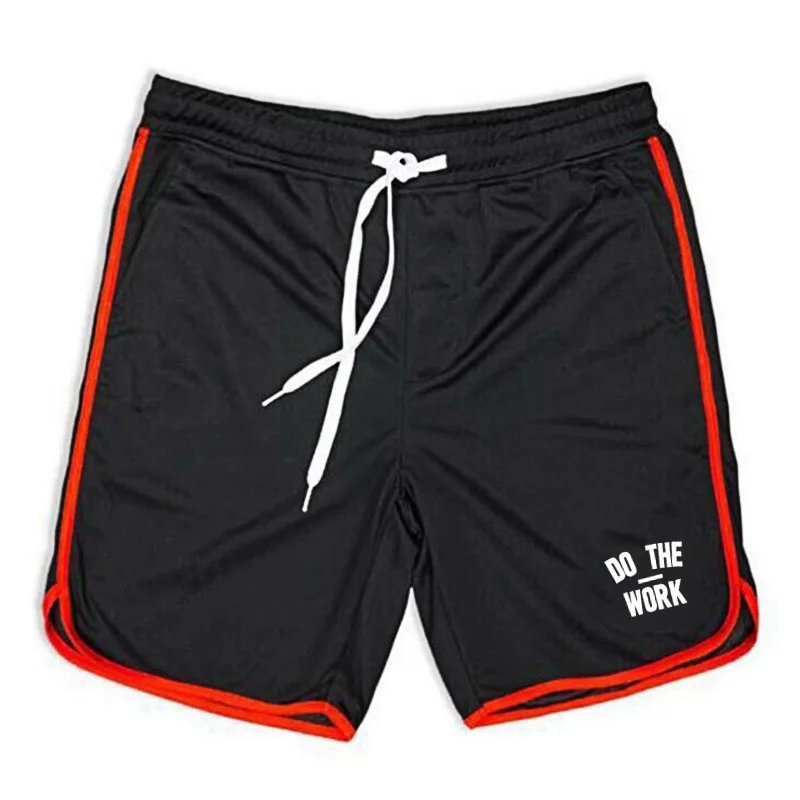 New Men Fashion Brand Breathable Male Gym Casual Shorts Comfortable Plus Size Fitness Mens Bodybuilding Mesh Sports