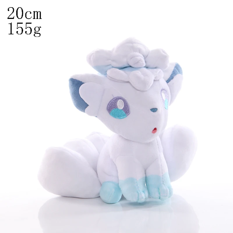 1pcs 15-25cm TAKARA TOMY Anime Pokemon Pikachu Plush Doll Lapras Eevee Raichu Soft Stuffed Peluche Plush Toy Gift for Children