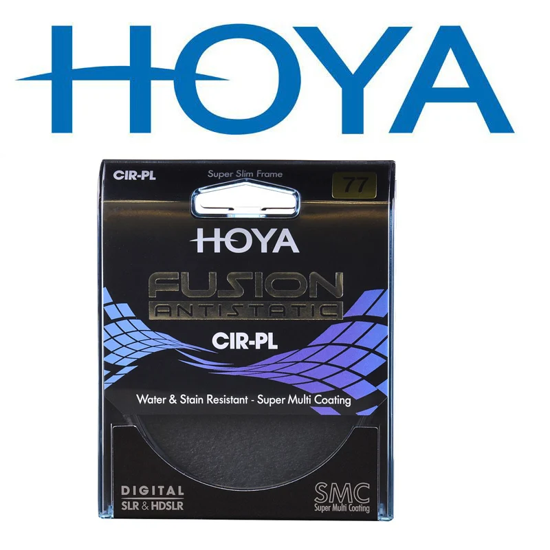 HOYA  FUSION ANTISTATIC Circular Polarizing Filter CIR-PL CPL Filter  82mm 77mm 72mm 67mm 62mm 58mm 55m 52mm 49mm