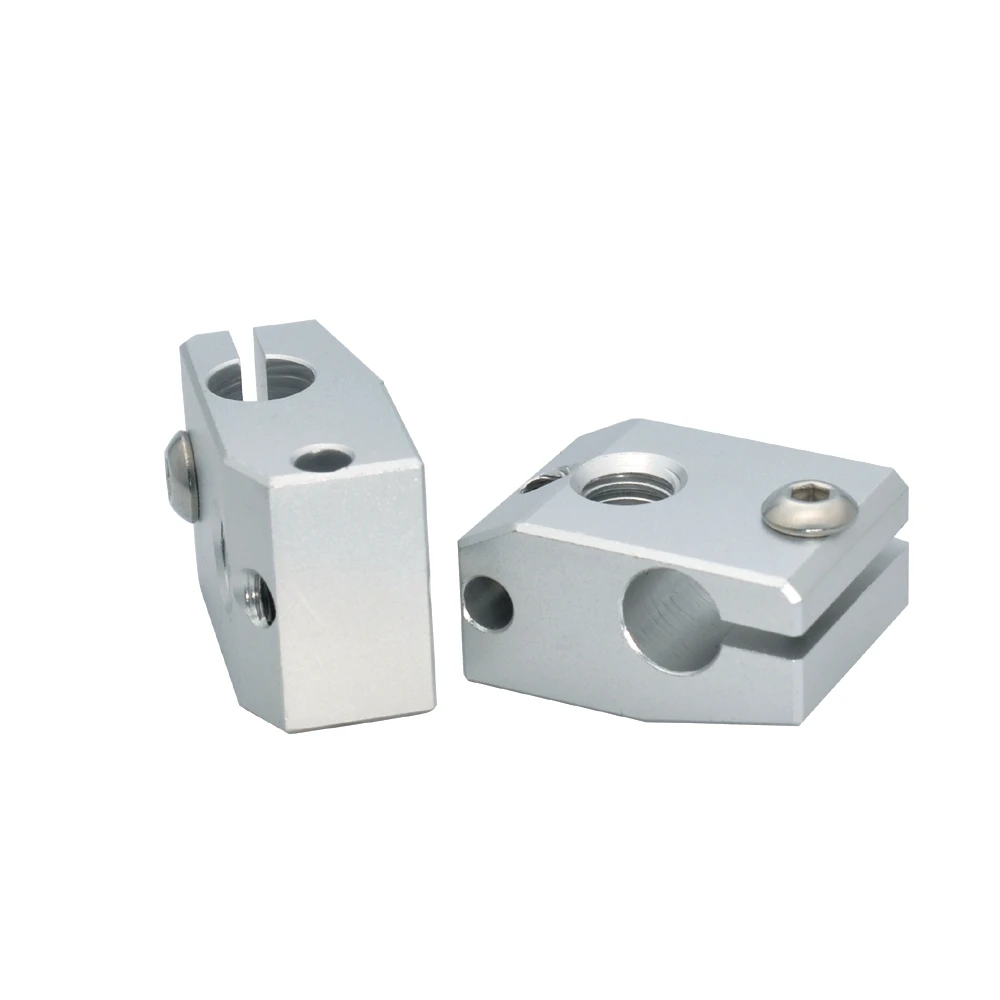 2pcs High Quality Heater Block PT100 Version for Original Prusa Mini 3D Printer Hot End Kit