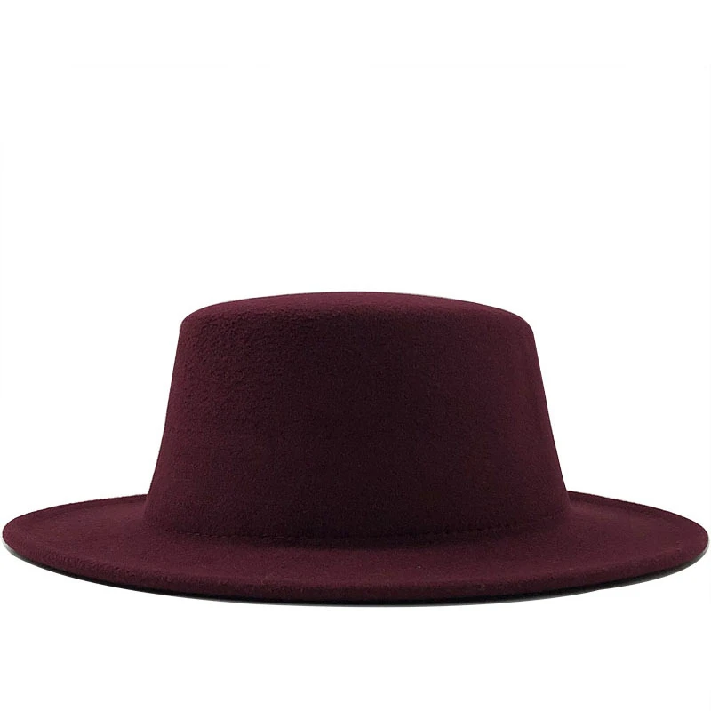 Winter Autumn Imitation Woolen Women Men Ladies Fedoras Top Jazz Hat European American Round Caps Bowler Hats Feminino Gorra